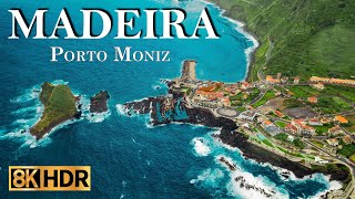 Porto Moniz  -  Madeira  -  Portugal 8K Drone