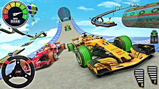 Impossible Formula Car Stunts Racing 3D - Mega Ramp Car Stunts Simulator | Android Gameplay