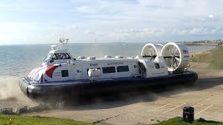 Hovercraft trips from Lee-on-the-Solent Slipway - Saturday 16th October 2021