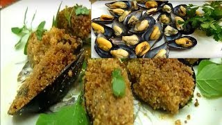 Mussels Gratin Delicious Mussels Recipe. Cozze Gratinate - Italian Food