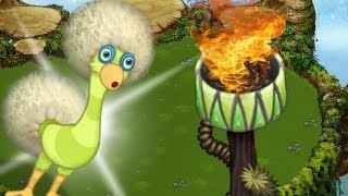 MY FIRST LITTED TORCH!!(My Singing Monsters Part 2)