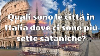 Quali sono le cittá in Italia dove ci sono piú sette sataniche? Risponde Padre Amorth #perte