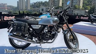 Starting at 10,080 Yuan at Chongqing Motorcycle Show | 149cc | New Wuyang-Honda CGX150 2025