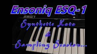 Ensoniq ESQ1 SYNTHETIC KOTO