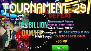 10.5+ Billion DMG in TOURNAMENT 29 | Anime Adventures