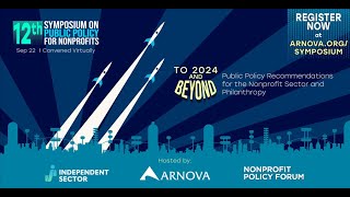 2023 Arnova Symposium on Public Policy for Nonprofits featuring Independent Sector