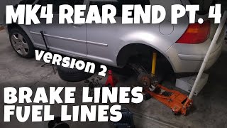 MK4 GOLF fixing rusted brake lines, fuel lines (updated because of copyright issue)