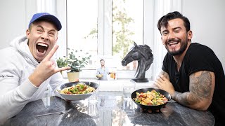 KARAKTÄRER-PONTUS | NUDELWOK MED RÄKOR & CHORIZO! | #EATLIKESMAIL