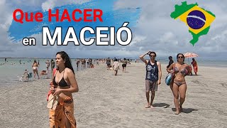 MACEIÓ, una ciudad con BELLEZA natural y costa urbana en el paradisiaco nordeste brasileño🌴❤️🇧🇷