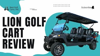 Lion Golf Cart Reviews 2024 | Features, Specs, Pros and Cons (Tested)