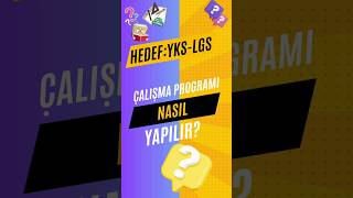 Sınav Çalışma Programı Nasıl Yapılır?