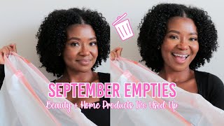 It's That Time Again! September Beauty + Home Empties