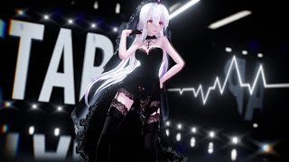 【高清MMD】弱音（HAKU）◆ 蔷薇嫁纱◆AOA- Еxcuse me◆/2021