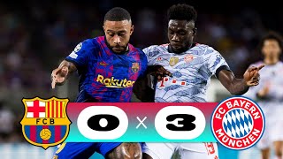 Barcelona vs Bayern Munich 0-3 Highlights & Goals - UCL 2021-2022