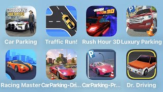 Car Parking, Traffic Run, Rush Hour 3D, Luxury Parking and More Car Games iPad Gameplay