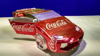 DIY How to make Lamborghini Huracan from Coca-Cola cans | Amazing DIY car from Soda | Scale Modeling