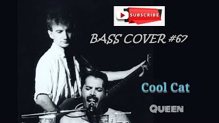 QUEEN Cool Cat - BASS COVER + TAB #67