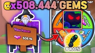 I SPENT 508.444 WIZARD GEMS AND GOT THE GIGA WIZARD DOMINUS