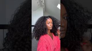 EASY CURLY HAIRSTYLE #hairstyle #hairvideo #curlyhair