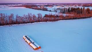 Winter wonderland in Alberta Canada 🇨🇦