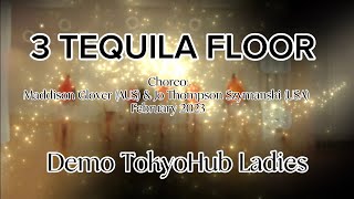 3 Tequila Floor Linedance[Intermediate level] - TokyoHub Ladies