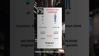 Es ist nie zu spät! #investieren #einkommen #shorts #shortvideo #money