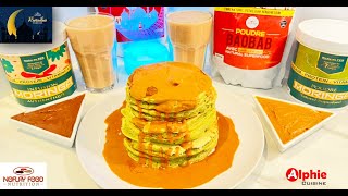 Pancakes au Moringa fourré au chocolat spéculoos 😋 recette spécial ramadan