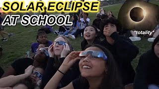 TOTAL SOLAR ECLIPSE AT SCHOOL