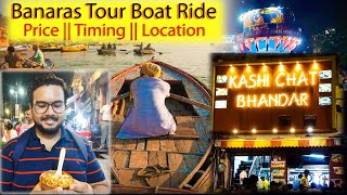 Varanasi Boat Tour And  Street Food Of Banaras ( Kashi Chat) Most Famous Place ??