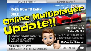 Online Multiplayer Update • Real Racing 3