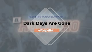 Matisse & Sadko x Florentin feat. Sam Martin - Dark Days Are Gone (Acapella)