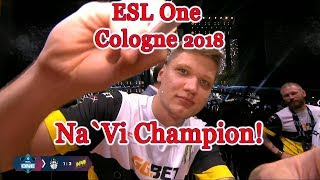 Na`Vi champion 🏆 ESL One Cologne 2018 champions Grand Final vs BiG Winning moment #CyberWins