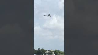 Mini plane having to do a go around at Fort Lauderdale executive airport