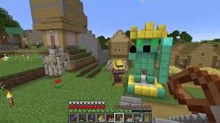 Building a cow and chicken farm Minecraft 1.19 episode 26