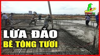 Bê tông tươi nhà dân - tính khối lượng bê tông tươi như thế nào ?