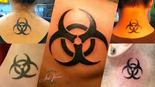 Biohazard tattoo design // bio hazard // biohazard symbol