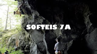 Softeis 8 (7a, 5.11d) in Mordor - Ettringen Lay