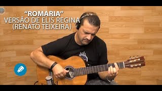 Romaria (Renato Teixeira) - Versão de Elis Regina - Acoustic Guitar Cover - Prof. Farofa