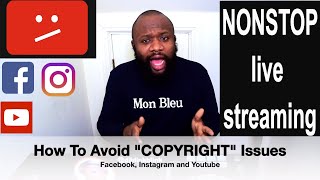 How To Live Stream Facebook and Instagram With NO COPYRIGHT STRIKE