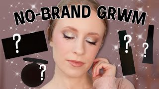 NO-BRAND MAKEUP TUTORIAL // test run for a holiday party look 🎄✨