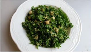 Kale Salad with Chickpeas