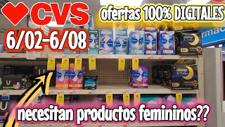 🔴necesitas estos productos femininos? • CVS 6/02-6/08