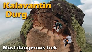 Kalavantin Durg | Most Dangerous Trek | Kalavantin Durg Trek | Story Boii