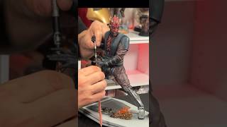 Unboxing the sixth scale Darth Maul Milestones statue #darthmaul #starwarscollectibles #sixthscale