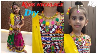 How to make a necklace at home | kids jewelry making | Arts and Crafts | #diy