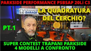 TRAPANO AVVITATORE A PERCUSSIONE PARKSIDE PERFORMANCE PSBSAP 20LI C3 64Nm. IL MIGLIOR PARKSIDE O NO?