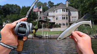 Fishing MILLION Dollar Docks For Big SPRING BASS! (Kayak Fishing)