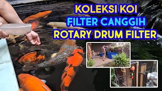 KOLEKSI IKAN KOI FILTER RDF | ROTARY DRUM FILTER | MAIN IKAN CHANNEL | MIC