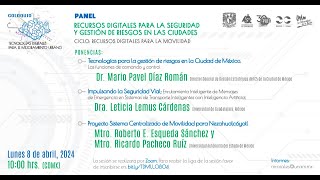 Recursos digitales para la seguridad y gestión de riesgos en las ciudades