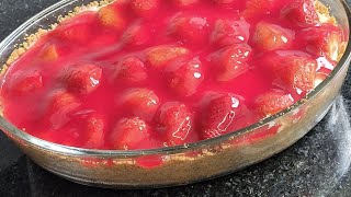 Torta de morango #receitas #tortademorango